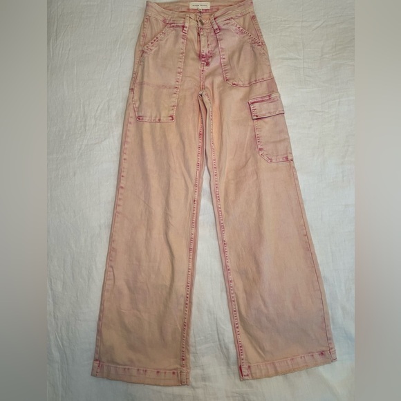 Pink Cargo Jeans - Picture 1 of 11